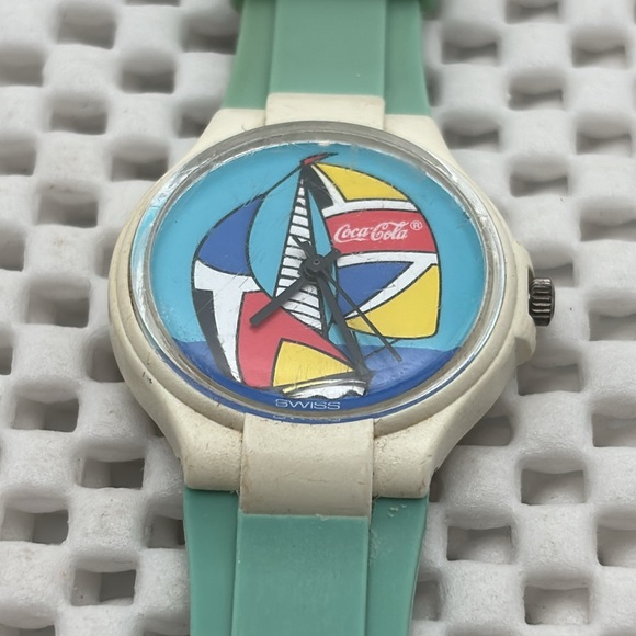Coca Cola Swatch Watch - Picture 9 of 9